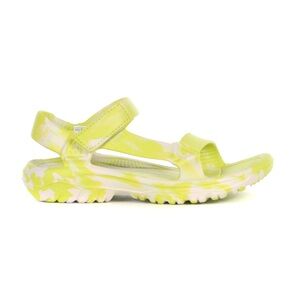 Teva Hurricane Drift Neon Swirl Yellow Lime Green Sandals